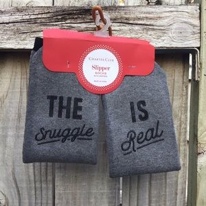 Socks The Snuggle Is Real